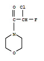 (8ci)-4-(氯氟乙酰基)-吗啉结构式_27074-60-8结构式