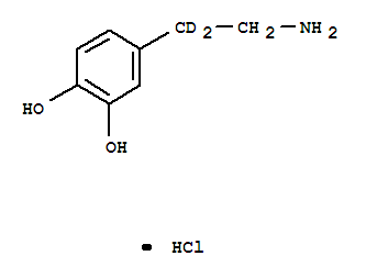 盐酸多巴胺-D2结构式_27160-01-6结构式