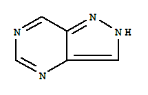 2H-吡唑并[4,3-d]嘧啶 (8ci,9ci)结构式_272-55-9结构式