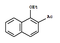 (9ci)-1-(1-乙氧基-2-萘)-乙酮结构式_273926-67-3结构式