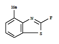 (8ci)-2-氟-4-甲基-苯并噻唑结构式_27484-68-0结构式