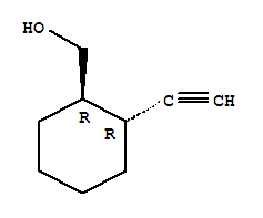 (1r,2r)-rel-(9ci)-2-乙炔-环己烷甲醇结构式_275386-65-7结构式