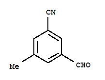 3-氰基-5-甲基苯甲醛结构式_27633-88-1结构式