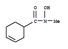 (9ci)-n-羟基-n-甲基-3-环己烯-1-羧酰胺结构式_276869-13-7结构式