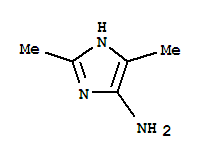 (9ci)-2,5-二甲基-1H-咪唑-4-胺结构式_27802-66-0结构式
