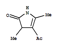 (9ci)-4-乙酰基-1,3-二氢-3,5-二甲基-2H-吡咯-2-酮结构式_278792-85-1结构式