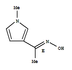 (1e)-(9ci)-1-(1-甲基-1H-吡咯-3-基)-乙酮肟结构式_279226-14-1结构式