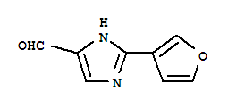 (9ci)-2-(3-呋喃)-1H-咪唑-4-羧醛结构式_279251-04-6结构式