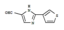 (9ci)-2-(3-噻吩)-1H-咪唑-4-羧醛结构式_279251-05-7结构式