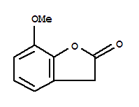  7-甲氧基-2(3H)-苯并呋喃酮结构式_28033-41-2结构式