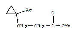 (9ci)-1-乙酰基环丙烷丙酸甲酯结构式_280568-03-8结构式