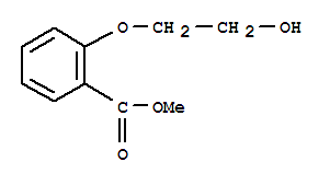 2-(2-羟基乙氧基)-苯甲酸甲酯结构式_28077-23-8结构式