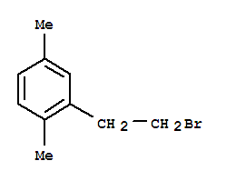 2-(2-溴乙基)-1,4-二甲基苯结构式_28081-38-1结构式