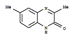  3,6-二甲基-2(1H)-喹噁啉酮结构式_28082-84-0结构式