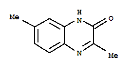  3,7-二甲基-2(1H)-喹噁啉酮结构式_28082-85-1结构式