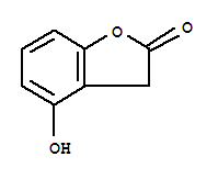  4-羟基-2(3H)-苯并呋喃酮结构式_2811-93-0结构式