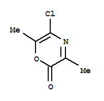 (9ci)-5-氯-3,6-二甲基-2H-1,4-噁嗪-2-酮结构式_282537-69-3结构式