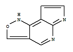 1H-异噁唑并[3,4-d]吡咯并[2,3-b]吡啶(9ci)结构式_282736-61-2结构式