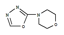 4-(1,3,4-噁二唑-2-基)-吗啉结构式_28317-99-9结构式