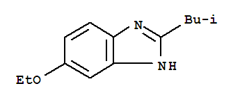 (9ci)-5-乙氧基-2-(2-甲基丙基)-1H-苯并咪唑结构式_283612-27-1结构式