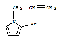 (9ci)-1-[1-(2-丙烯基)-1H-吡咯-2-基]-乙酮结构式_284049-54-3结构式