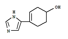 (9ci)-4-(1H-咪唑-4-基)-3-环己烯-1-醇结构式_284470-11-7结构式