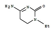 (8ci)-1-乙基-5,6-二氢-胞核嘧啶结构式_28461-58-7结构式