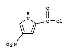 (9ci)-4-硝基-1H-吡咯-2-羰酰氯结构式_28494-49-7结构式