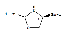(4s)-(9ci)-2-(1-甲基乙基)-4-(2-甲基丙基)-噁唑啉结构式_285124-27-8结构式