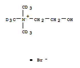 溴化胆碱-D9结构式_285979-71-7结构式
