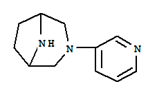 (9ci)-3-(3-吡啶)-3,8-二氮杂双环[3.2.1]辛烷结构式_286944-38-5结构式