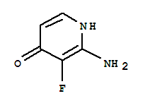 (9ci)-2-氨基-3-氟-4(1H)-吡啶酮结构式_287916-12-5结构式