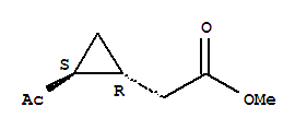 (1r,2s)-rel-(9ci)-2-乙酰基-环丙烷乙酸结构式_288153-49-1结构式