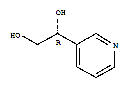 (1r)-(9ci)-1-(3-吡啶)-1,2-乙烷二醇结构式_288569-83-5结构式