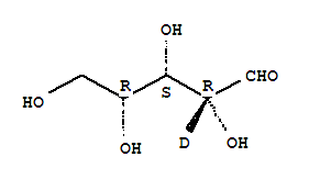 D-木糖-2-C-d结构式_288846-91-3结构式
