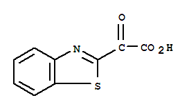 (9ci)-alpha-氧代-2-苯并噻唑乙酸结构式_28917-80-8结构式