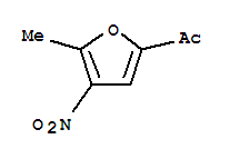(9ci)-1-(5-甲基-4-硝基-2-呋喃)-乙酮结构式_289710-99-2结构式