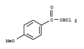 (9ci)-2,2-二氯-1-(4-甲氧基苯基)-乙酮结构式_29003-60-9结构式