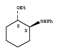rel-(9ci)-n-[(1r,2r)-2-乙氧基环己基]-苯胺结构式_290348-43-5结构式