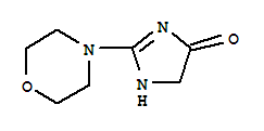 (9ci)-1,5-二氢-2-(4-吗啉)-4H-咪唑-4-酮结构式_291519-19-2结构式