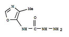 n-(4-甲基-5-噁唑)-肼羧酰胺结构式_2917-35-3结构式