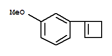 (9ci)-1-(1-环丁烯-1-基)-3-甲氧基-苯结构式_291778-10-4结构式