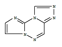 咪唑并[1,2-b][1,2,4]噻唑并[4,3-d][1,2,4]三嗪 (9ci)结构式_294662-09-2结构式