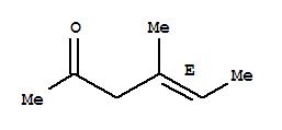 (4e)-(9ci)-4-甲基-4-己烯-2-酮结构式_294887-83-5结构式