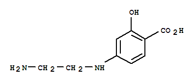 (9ci)-4-[(2-氨基乙基)氨基]-2-羟基-苯甲酸结构式_295307-78-7结构式