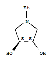 3,4-Pyrrolidinediol,1-ethyl-,(3s,4s)-(9ci)Structure,298688-65-0Structure 3,4-Pyrrolidinediol,1-ethyl-,(3s,4s)-(9ci) Structure,298688-65-0Structure