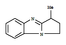 (9ci)-2,3-二氢-3-甲基-1H-吡咯并[1,2-a]苯并咪唑结构式_29981-98-4结构式