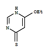 (8ci)-6-乙氧基-4(3H)-嘧啶硫酮结构式_30001-07-1结构式
