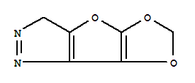 3H-[1,3]二氧代[4,5]呋喃并[3,2-c]吡唑结构式_30083-04-6结构式