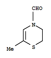 (8ci)-2,3-二氢-6-甲基-4H-1,4-噻嗪-4-羧醛结构式_30188-22-8结构式